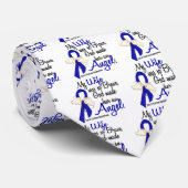 Angel 2 Wife Colon Cancer Stropdas (Opgerold)