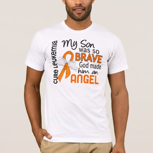Angel 2 Zoon Leukemie T-shirt (Voorkant)