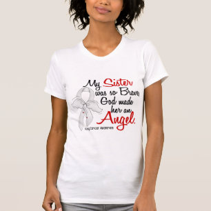 Angel 2 Zuster Lung Cancer T-shirt