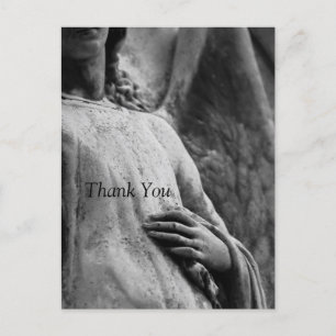 Angel 3 Christelijke Memorial Sympathie Dank u Briefkaart