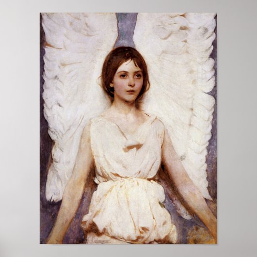 Angel, Abbott Handerson Thayer Fine Art Poster (Voorkant)