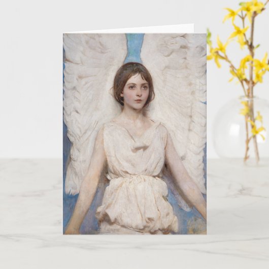 Angel - Abbott Handerson Thayer Kaart (Gele Bloem)