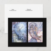 Angel ACEO Kaart van Molly Harrison (Voorkant / Achterkant)