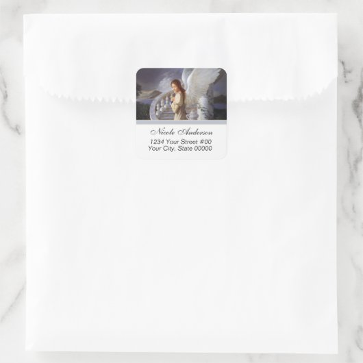 Angel Address Sticker (Tas)