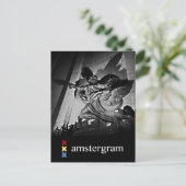 Angel Amsterdam Briefkaart (Staand voorkant)