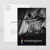 Angel Amsterdam Briefkaart (Voorkant / Achterkant)