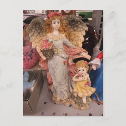 Angel and Child Briefkaart (Voorkant)