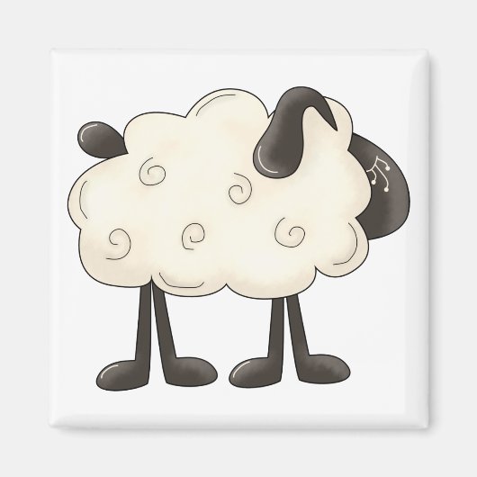 Angel Antics · Schaap Magneet (Voorkant)