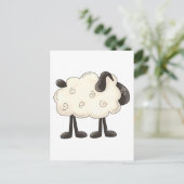 Angel Antics ・ Sheep Briefkaart (Staand voorkant)