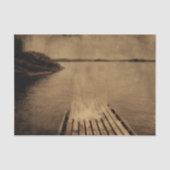 Angel Antiek Brown Sepia Texture Tissuepapier (Voorkant)