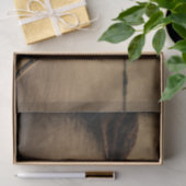 Angel Antiek Brown Sepia Texture Tissuepapier (Geschenk)