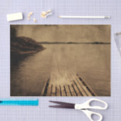 Angel Antiek Brown Sepia Texture Tissuepapier (Craft)