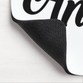 Angel Art Cool Text Graphic Angel Word Text Art Muismat (Hoek)