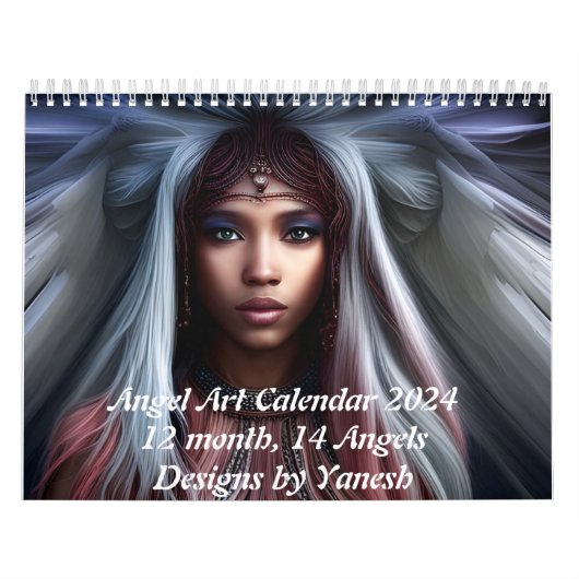 Angel Art door Yanesh 2024 Kalender (Hoes)