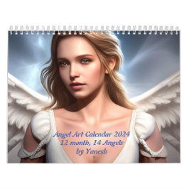 Angel Art door Yanesh 2024 Kalender