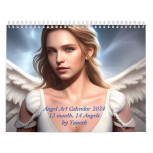 Angel Art door Yanesh 2024 Kalender