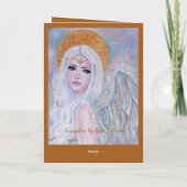 Angel art Evangelina van Renee Lavoie Kaart (Achterkant)