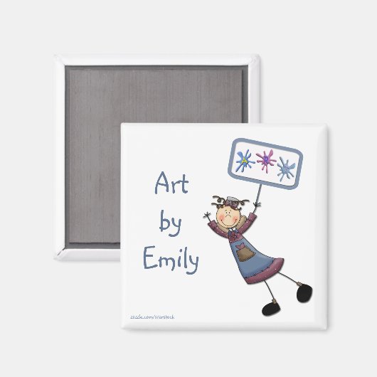 Angel Art Magnet (Voorkant / Achterkant)