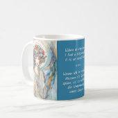 Angel Art & Sayings No. 1 of 12 different Mugs Koffiemok (Voorkant links)
