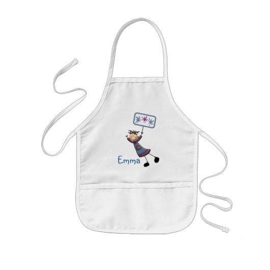 Angel Art Smock Apron Kinder Schort (Voorkant)