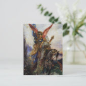 Angel Art van de Arabische dichter Gustave Moreau Briefkaart (Staand voorkant)