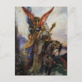 Angel Art van de Arabische dichter Gustave Moreau Briefkaart