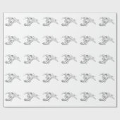 Angel  Art Wrapping Paper Cadeaupapier (Vlak)