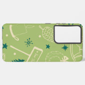 Angel Artwork Ball-kerstbeker december Ontwerp Samsung Galaxy Hoesje (Achterkant horizontaal)