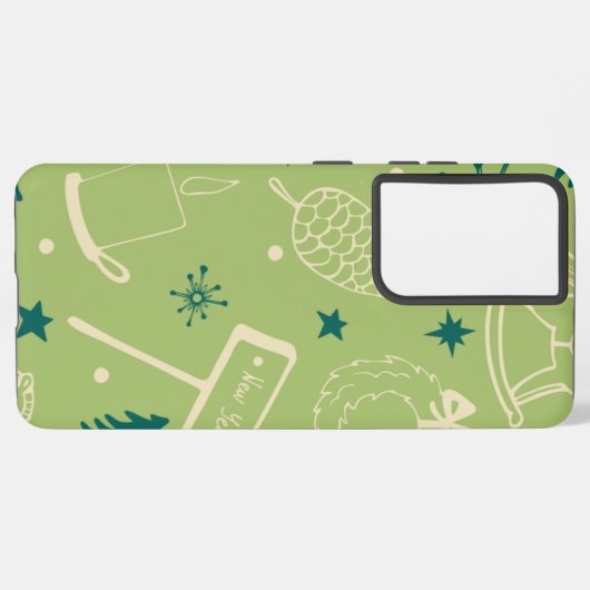 Angel Artwork Ball-kerstbeker december Ontwerp Samsung Galaxy Hoesje (Achterkant horizontaal)