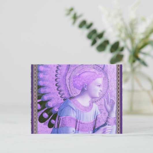 Angel Artwork Briefkaart (Staand voorkant)