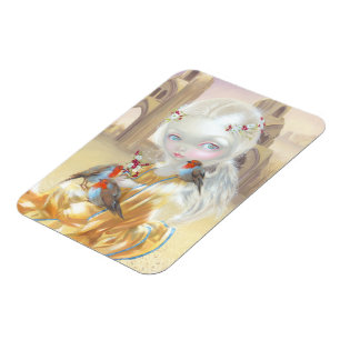 "Angel at Glastonbury Abbey" Premium magneet