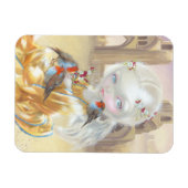 "Angel at Glastonbury Abbey" Premium magneet (Horizontaal)