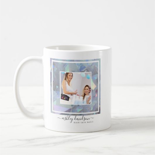 Angel Aura Quartz Business Photo Coffee Mok (Links)