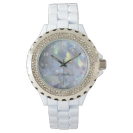 Angel Aura Quartz | Crystal Monogram Watch Horloge