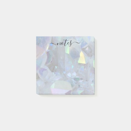 Angel Aura Quartz Modern Glam Note Pad (Voorkant)