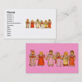 Angel Babies-Visitekaartje Visitekaartje (Voorkant / Achterkant)