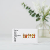 Angel Babies-Visitekaartje Visitekaartje (Staand voorkant)