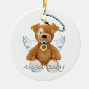 Angel Baby Beer Ornament
