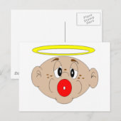 Angel Baby Briefkaart (Voorkant / Achterkant)