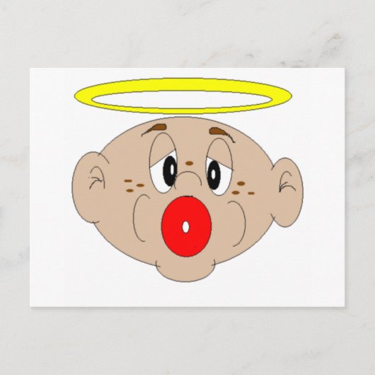 Angel Baby Briefkaart (Voorkant)