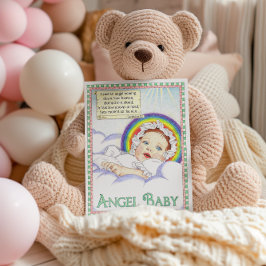 Angel Baby Inspirerend Briefkaart