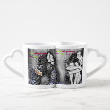 Angel Baby Memorial Coffee Mok Set
