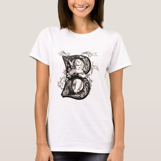 Angel Baby Monogram - Shirt (Voorkant)