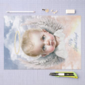 Angel Baby "My Littlest Angel" Personaliseert Tissuepapier (Craft)