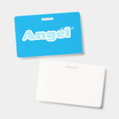 Angel Badge (Voor- en achterkant)