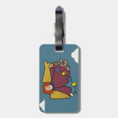 Angel Bagagelabel (Achterkant verticaal)