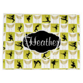 ANGEL BALLERINA GEPERSONALISEERDE CADEAUZAK LARGE CADEAUTASJE (Achterkant)