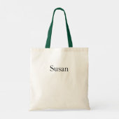 ANGEL BEGROTING TOTE BAG CUSTOM NAME (Achterkant)