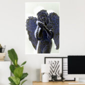 Angel Bescherm me mij Poster (Thuiskantoor)