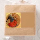 Angel bij Aankondiging Etiket (Insitu)